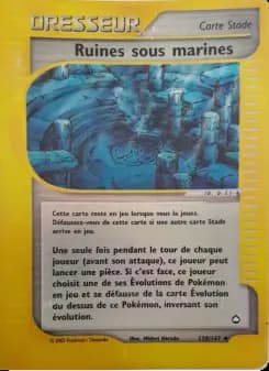 Ruines sous marines