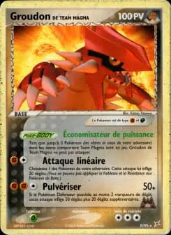 Groudon de Team Magma