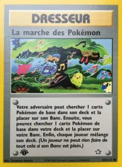 La marche des Pokémon