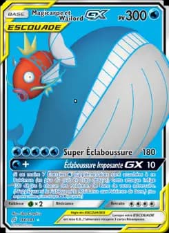 Magicarpe et Wailord GX