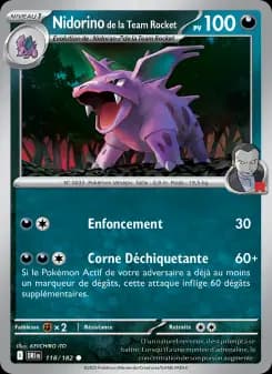 Nidorino de la Team Rocket