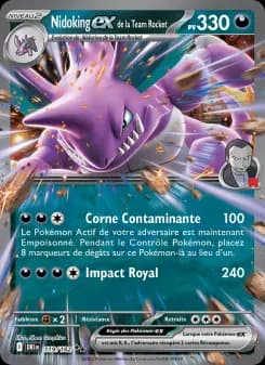 Nidoking-ex de la Team Rocket