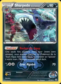 Sharpedo de la Team Aqua
