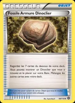 Fossile Armure Dinoclier