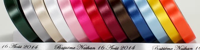 Liste des Rubans obtenables