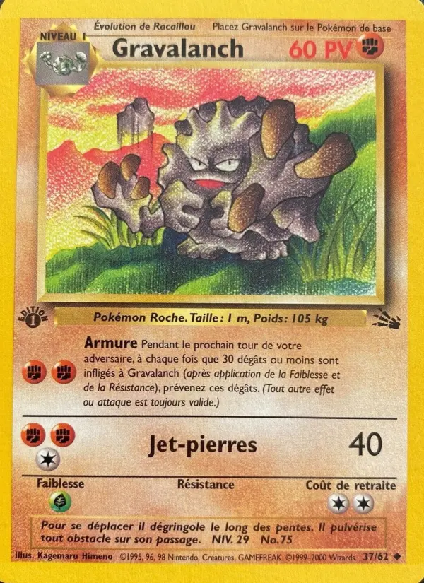 Gravalanch - Fossile 37/62 Gravalanch - Fossile 37/62
