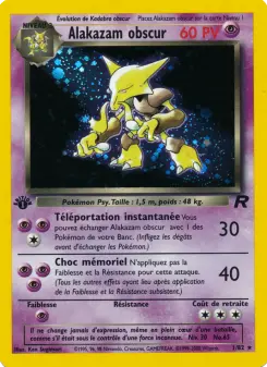 Alakazam obscur - Team Rocket