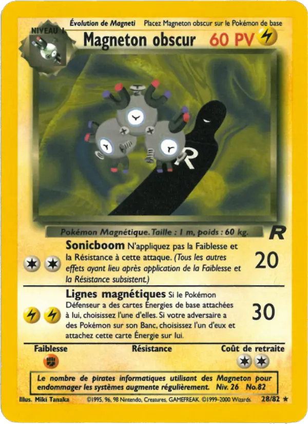 Magneton obscur - Team Rocket 28/82