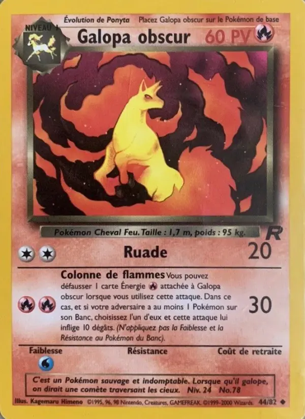 Galopa obscur - Team Rocket 44/82