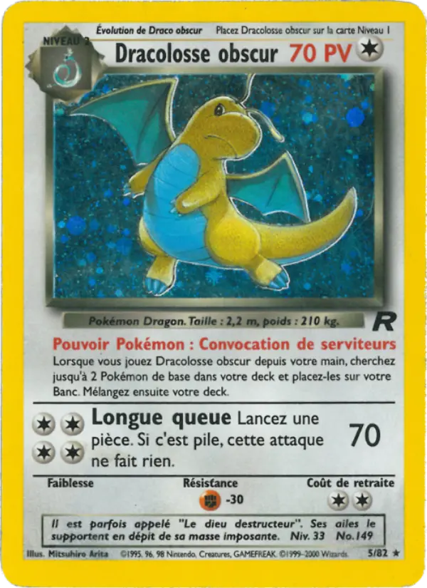 Dracolosse obscur - Team Rocket 5/82