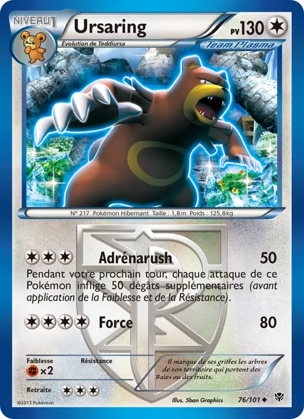 Ursaring - Explosion Plasma 76/101 Ursaring - Explosion Plasma 76/101