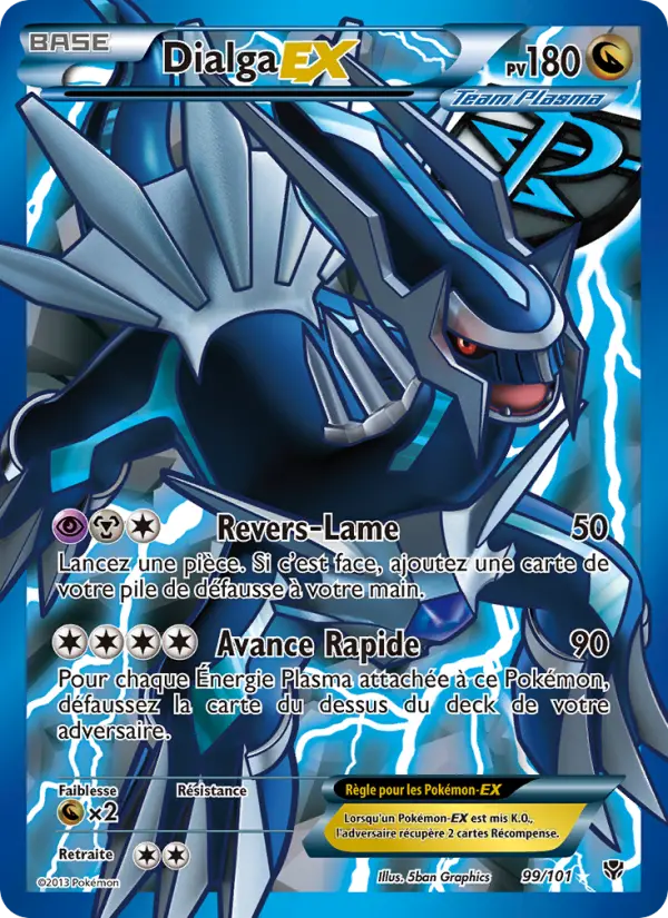 Dialga EX - Explosion Plasma 99/101