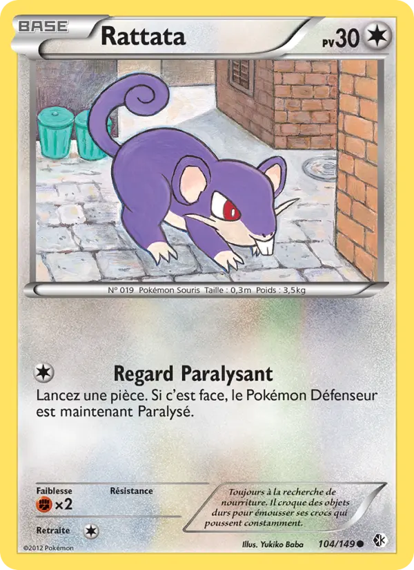 Rattata - Frontières Franchies 104/149