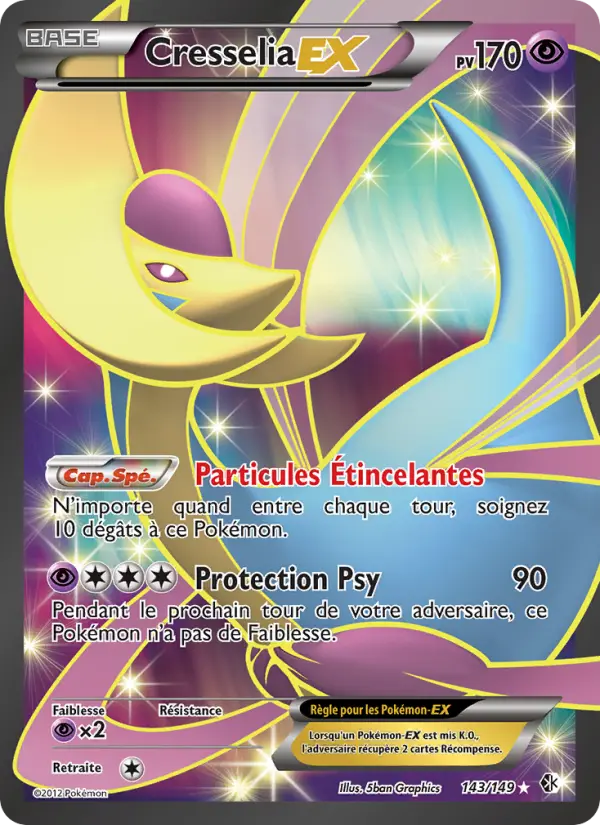 Cresselia-EX - Frontières Franchies 143/149