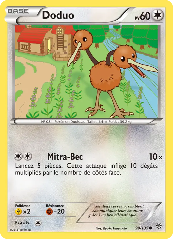 Doduo - Tempète Plasma 99/135