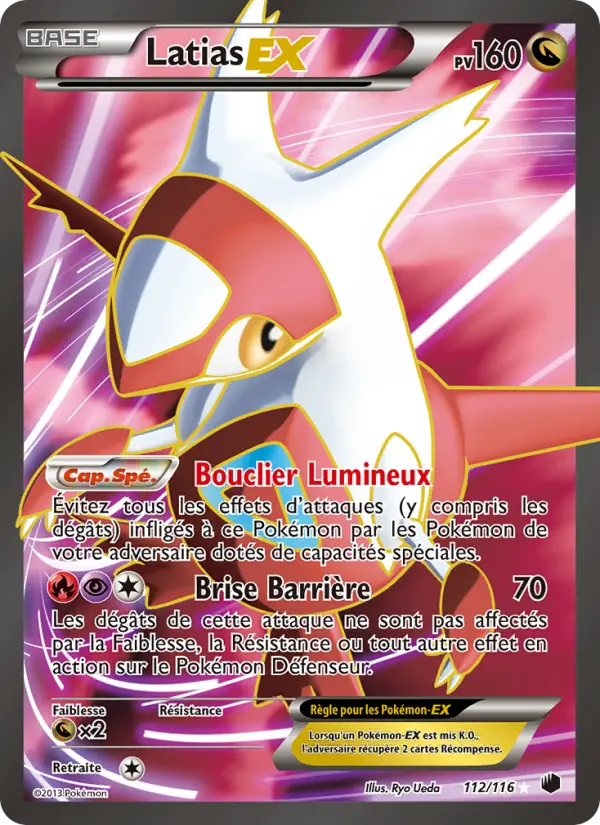 Latias-EX - Glaciation Plasma 112/116