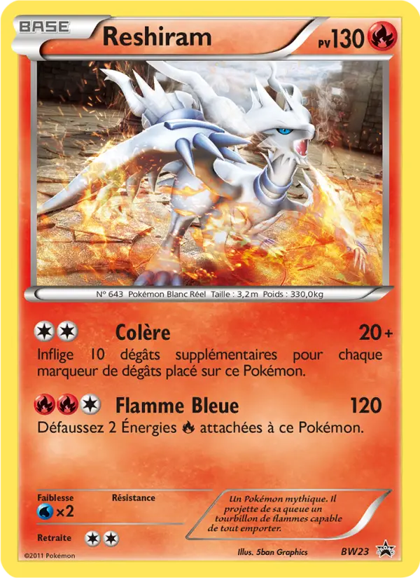 Reshiram - Promo BW BW23/101