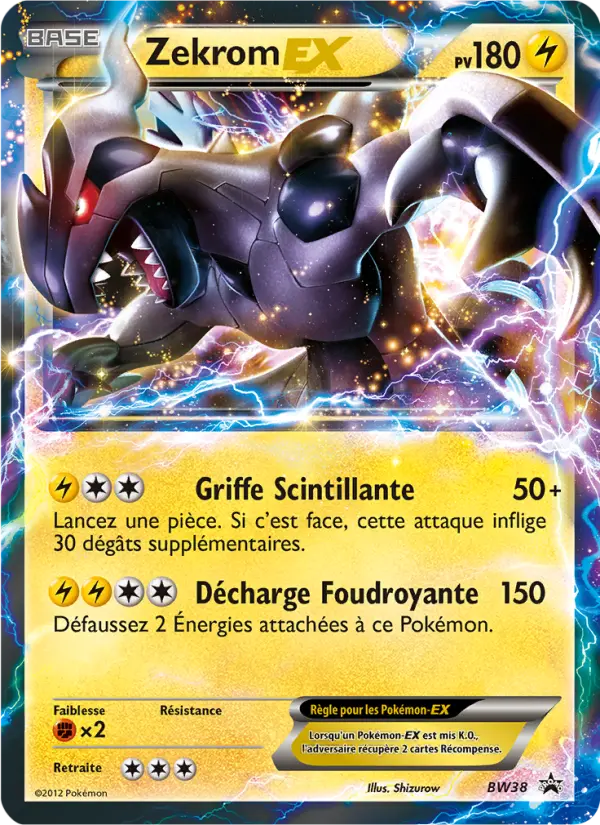Zekrom ex - Promo BW BW38/101