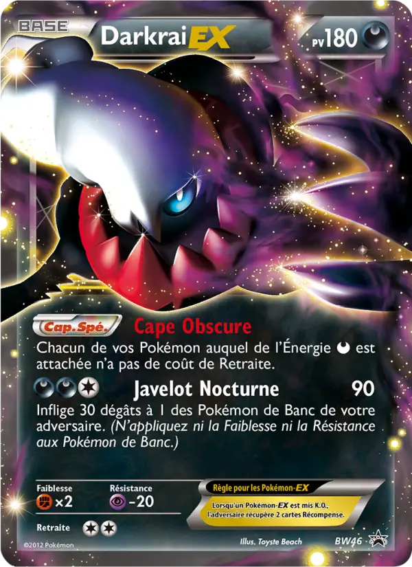 Darkrai ex - Promo BW BW46/101 Darkrai ex - Promo BW BW46/101