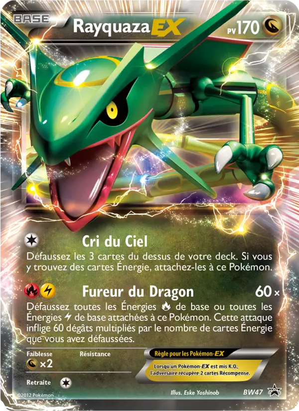 Rayquaza ex - Promo BW BW47/101