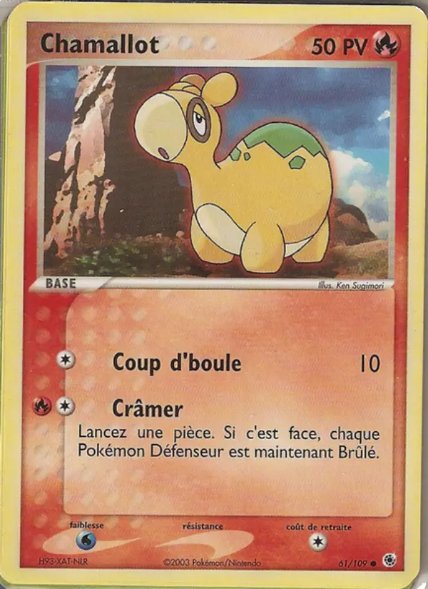 Chamallot - EX Rubis & Saphir 61/109