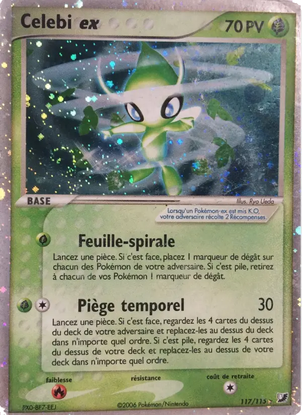 Celebi ex - EX Forces Cachées 117/115 Celebi ex - EX Forces Cachées 117/115