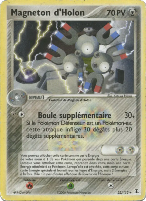 Magneton d'Holon - EX Espèces Delta 22/113