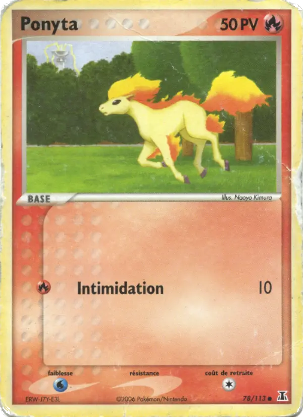 Ponyta - EX Espèces Delta 78/113