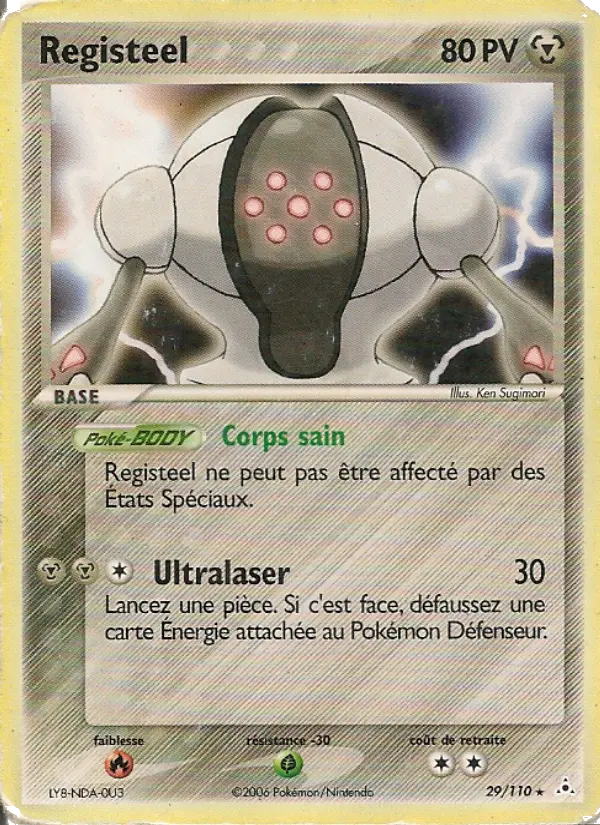 Registeel - EX Fantômes Holon 29/110