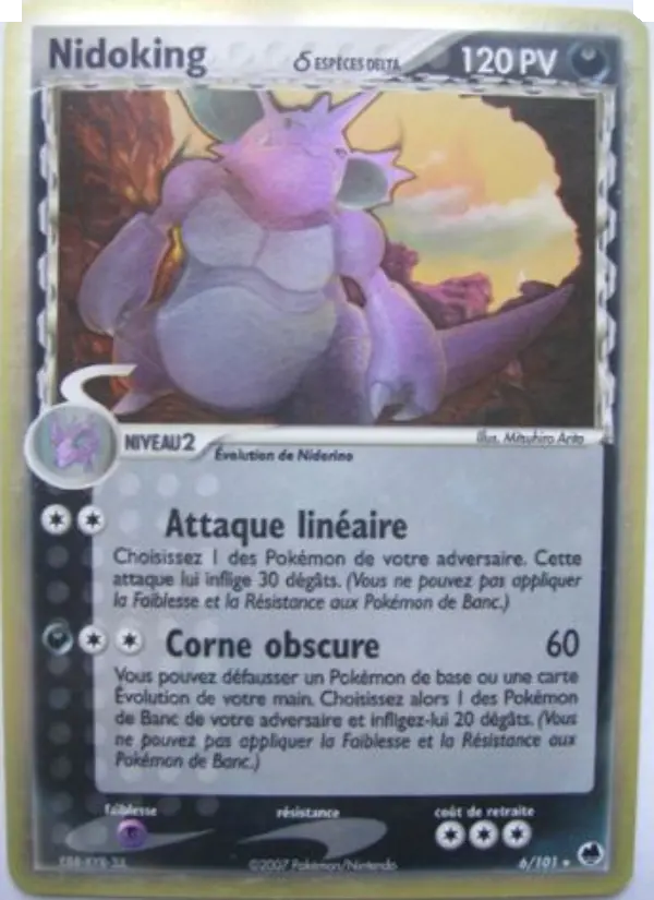 Nidoking δ - EX Île des Dragons 6/101