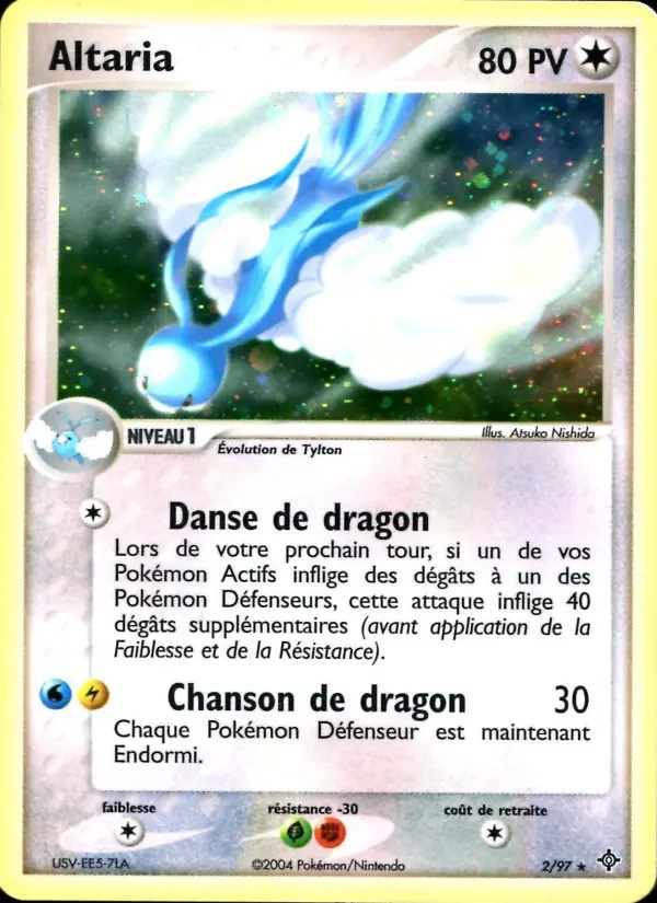 Altaria - EX Dragon 2/97