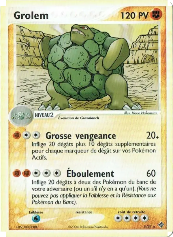 Grolem - EX Dragon 5/97