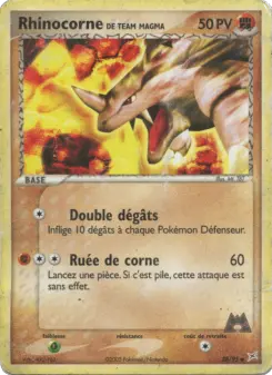 Rhinocorne de Team Magma