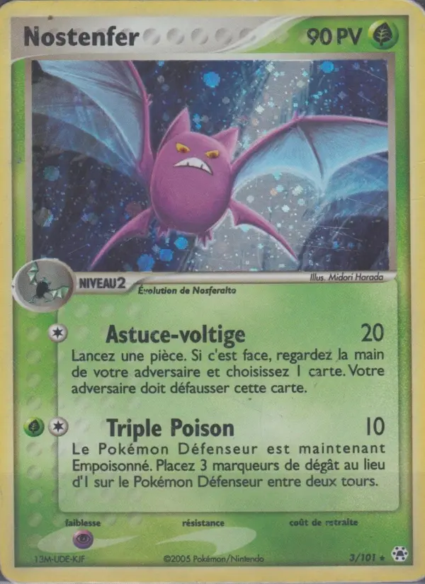 Nostenfer - EX Légendes Oubliées 3/101