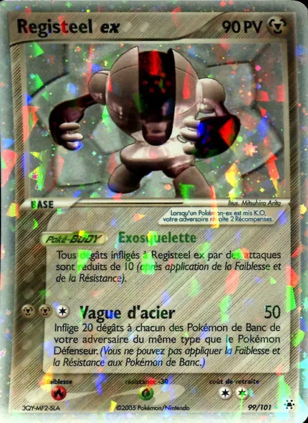 Registeel ex - EX Légendes Oubliées 99/101