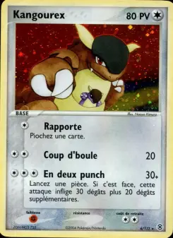 Kangourex - EX Rouge Feu & Vert Feuille
