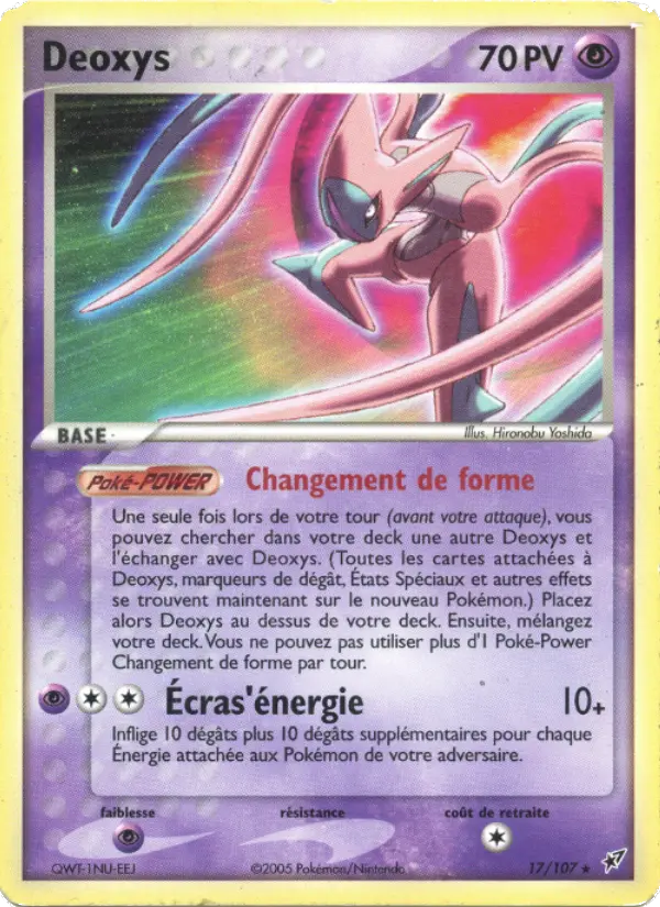 Deoxys - EX Deoxys 17/107