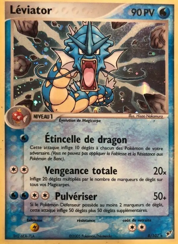 Léviator - EX Deoxys 8/107
