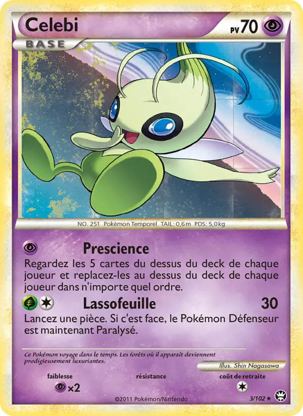 Celebi - Triomphant 3/102 Celebi - Triomphant 3/102