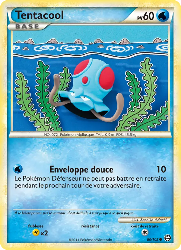 Tentacool - Triomphant 80/102