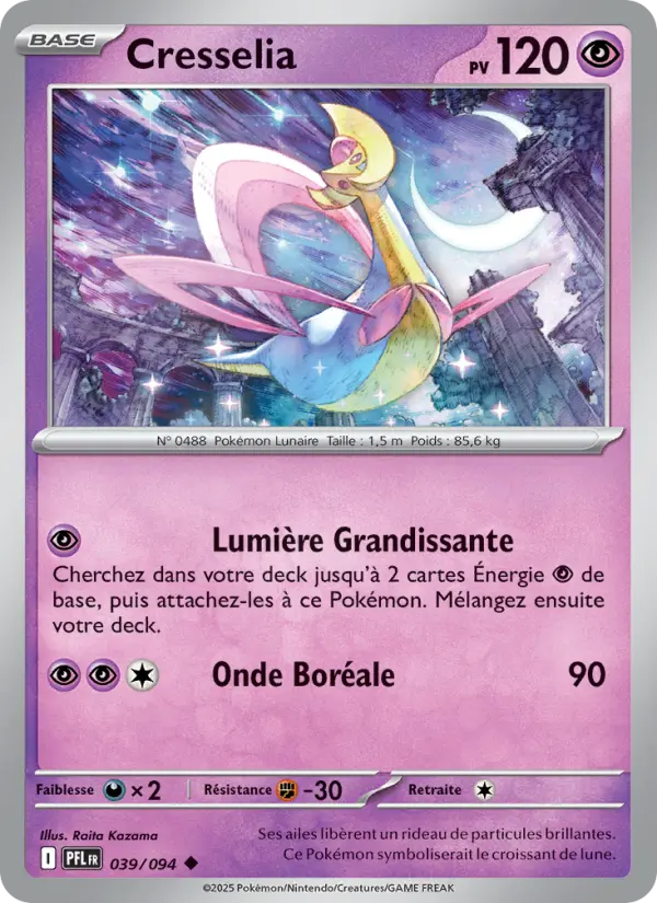 Cresselia - Flammes Fantasmagoriques 039/94 Cresselia - Flammes Fantasmagoriques 039/94