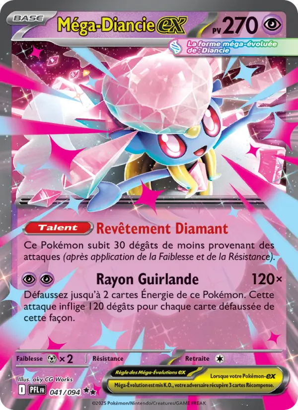 Méga-Diancie-ex - Flammes Fantasmagoriques 041/94
