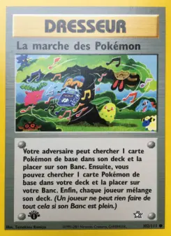 La marche des Pokémon
