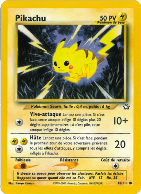 Pikachu - Neo Genesis 70/111