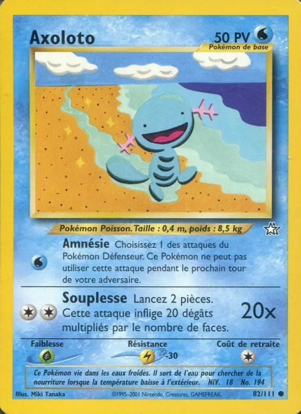Axoloto - Neo Genesis 82/111 Axoloto - Neo Genesis 82/111