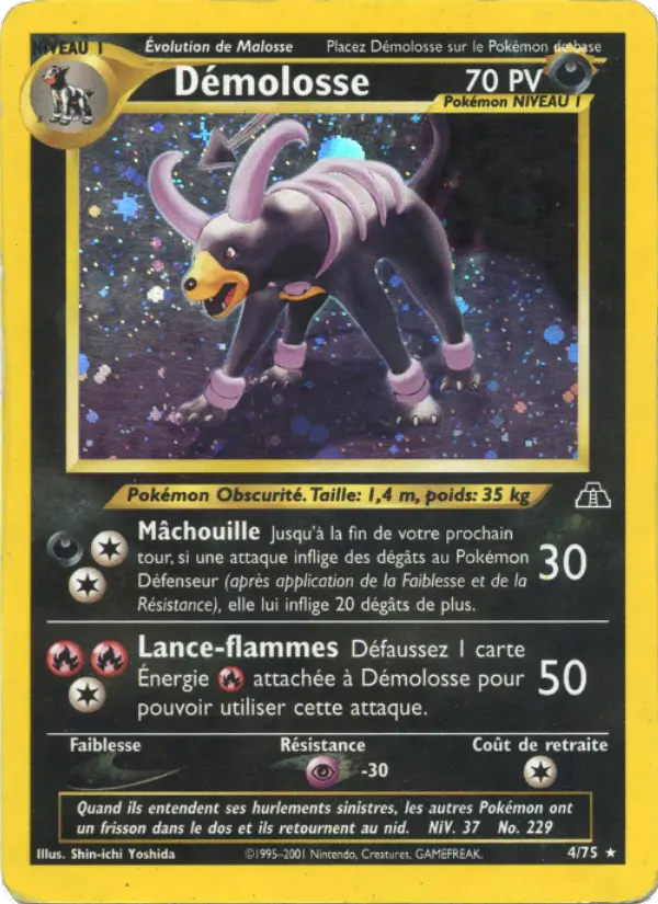 Démolosse - Neo Discovery 4/75 Démolosse - Neo Discovery 4/75