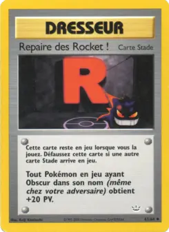 Repaire des Rocket !