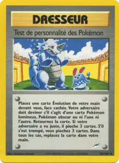 Test de personnalité des Pokémon