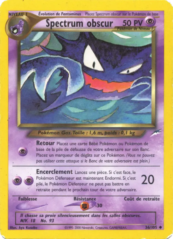 Spectrum obscur - Neo Destiny 36/105