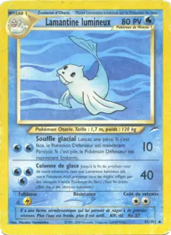Lamantine lumineux